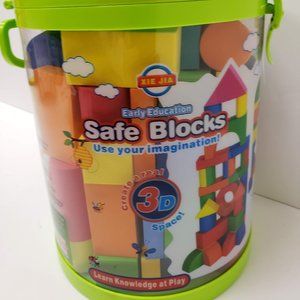 New 95pc Foam Building Blocks
